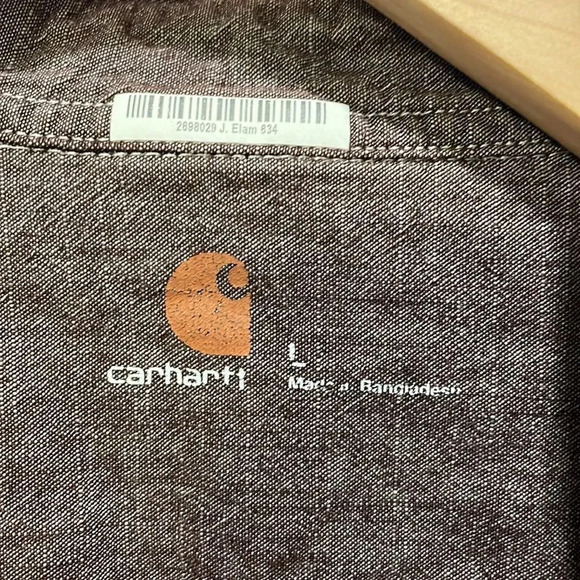 Carhartt mens button down shirt - Picture 5 of 13